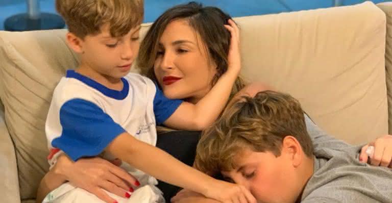 Claudia Leitte e filhos - Reprodução/ Instagram 