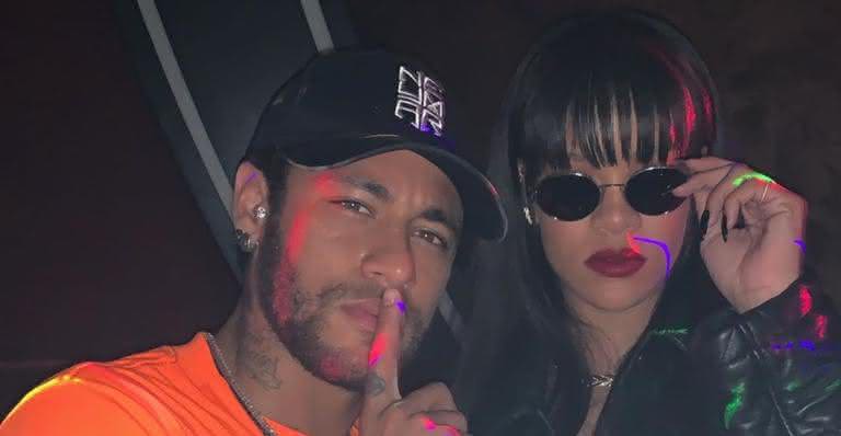 Neymar Jr. e Rihanna - Reprodução/Instagram