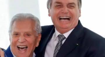 Carlos Alberto de Nóbrega e Jair Bolsonaro - Reprodução/Instagram