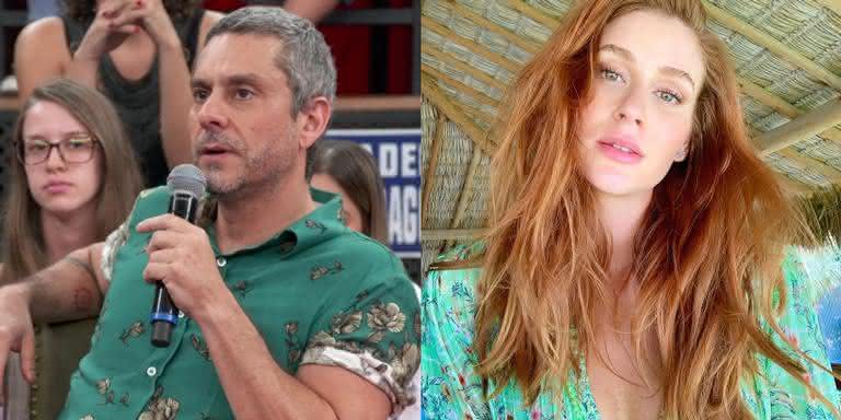 Alexandre Nero e Marina Ruy Barbosa - Reprodução/ Gshow/ Instagram