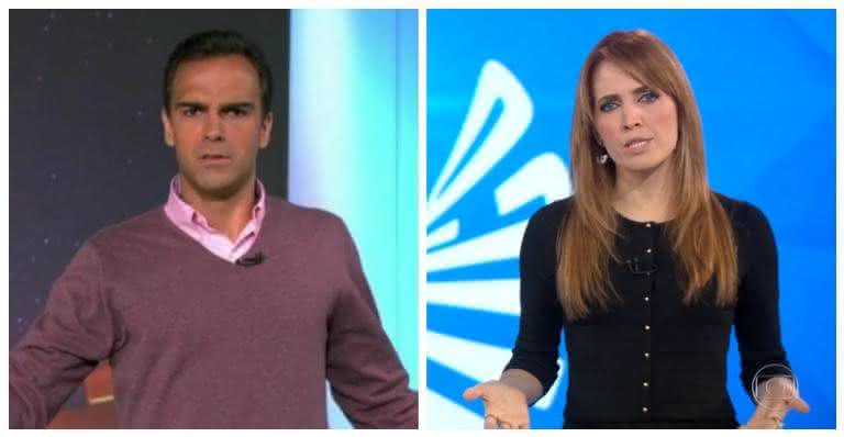 Tadeu Schmidt e Poliana Abritta têm cortes nos salários - Reprodução/ TV Globo