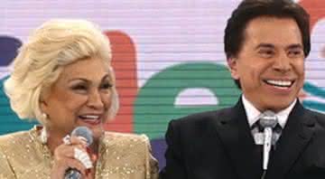 Hebe Camargo e Silvio Santos - Reprodução/Instagram