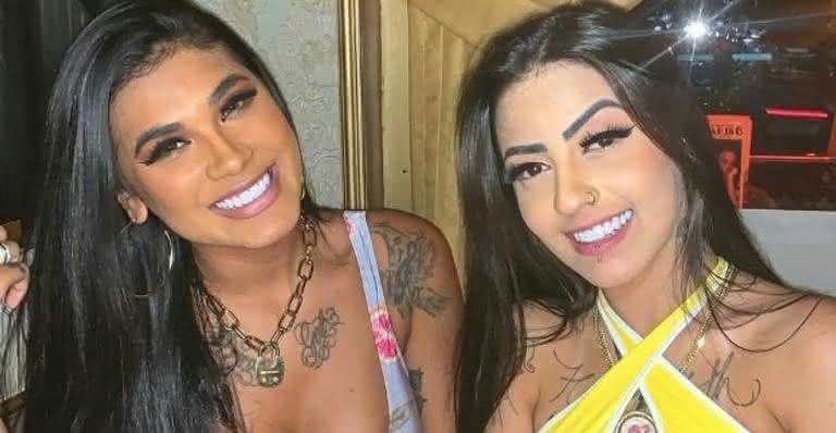 Mc Pocahontas e Mc Mirella - Reprodução/Instagram