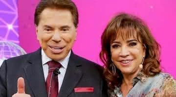 Silvio Santos e Iris Abravanel - Reprodução/Instagram