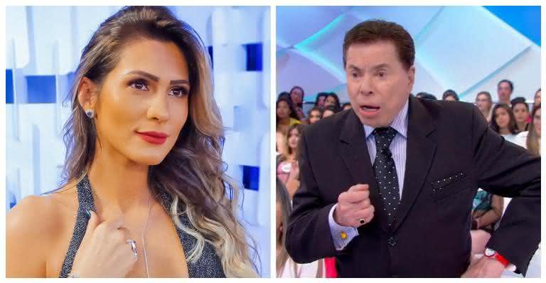 Lívia Andrade e Silvio Santos - Reprodução/ Instagram