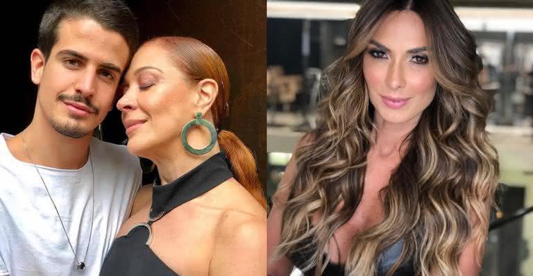 Claudia Raia, Enzo Celulari e Nicole Bahls  - Reprodução/ Instagram 