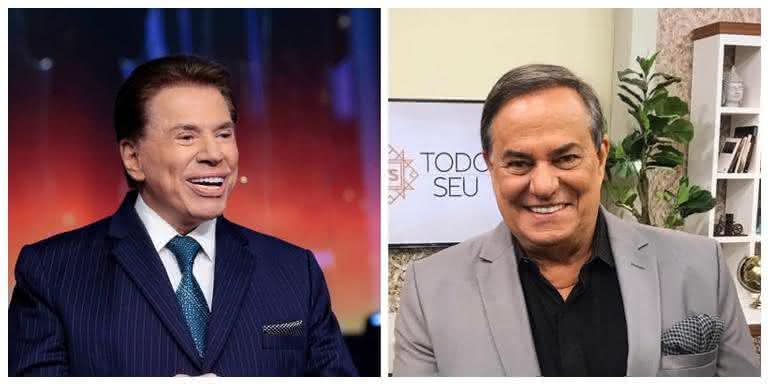 Silvio Santos e Ronnie Von - Reprodução/Instagram