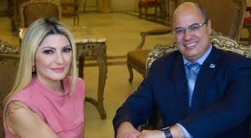 Antonia Fontenelle e Wilson Witzel - Reprodução/Instagram