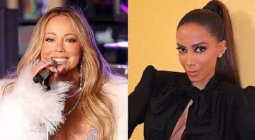 Mariah Carey e Anitta - Reprodução/Instagram