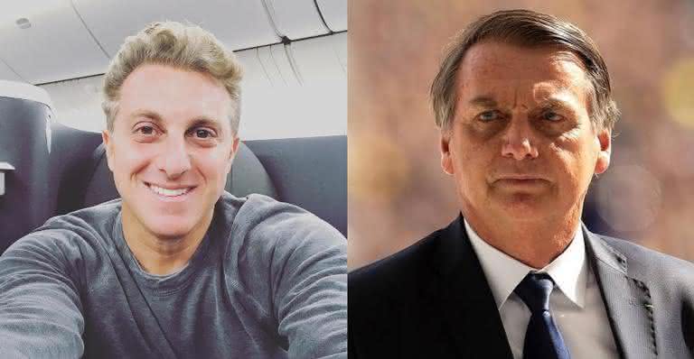 Luciano Huck e Bolsonaro - Reprodução/ Instagram