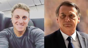 Luciano Huck e Bolsonaro - Reprodução/ Instagram