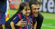 Luis Enrique e filha - Reprodução/ Instagram