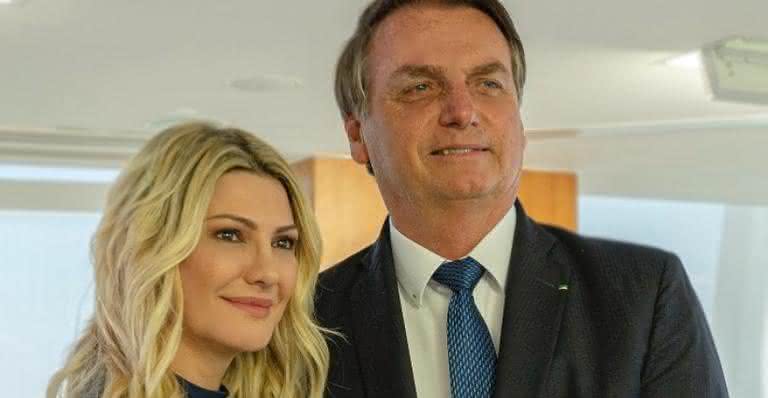 Antonia Fontenelle e Jair Bolsonaro - Reprodução/Instagram