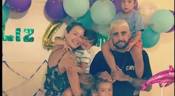Luana Piovani, Pedro Scooby e filhos - Reprodução/Instagram