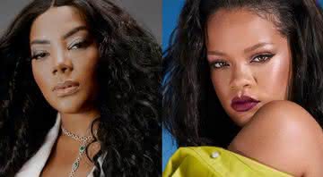 Ludmilla e Rihanna - Reprodução/Instagram