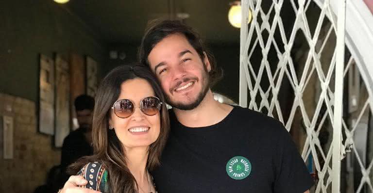 Túlio Gadêlha compartilha registro com Fátima Bernardes - Reprodução/Instagram