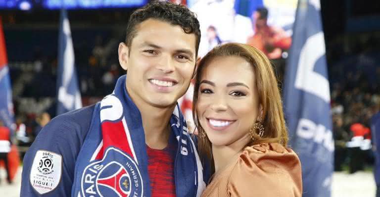 Thiago Silva e Isabelle Silva  - Reprodução/Instagram