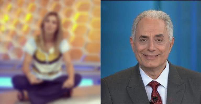 Cristiane Dias e William Waack - Reprodução/ Instagram