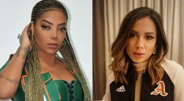 Ludmilla e Anitta gravam música ''Onda Diferente'' juntas  - Reprodução / Instagram 