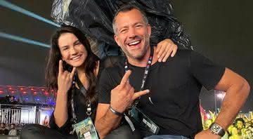 Malvino Salvador e em Rock in Rio Kyra Gracie - Instagram