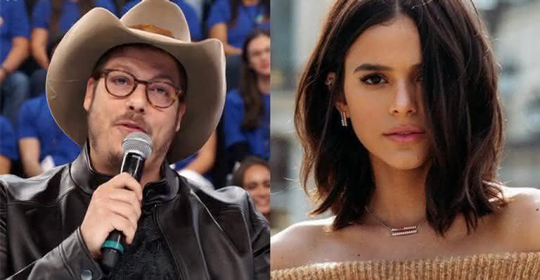 Fábio Porchat e Bruna Marquezine - Globo/Instagram