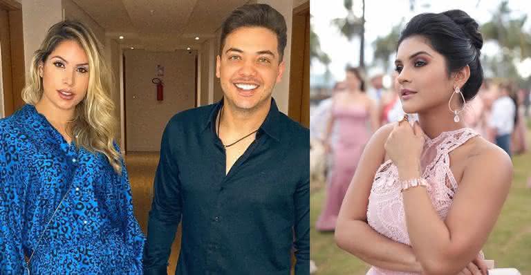 Thyane Dantas, Wesley Safadão e Mileide Mihaile - Instagram