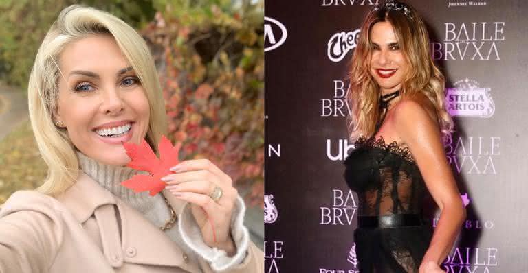 Ana Hickmann choca fãs em homenagem de aniversário à Luciana Gimenez: ''Mais alta do que eu'' - Instagram