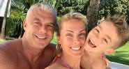 Alexandre Corrêa, Ana Hickmann e Alexandre Corrêa Jr.  - Instagram