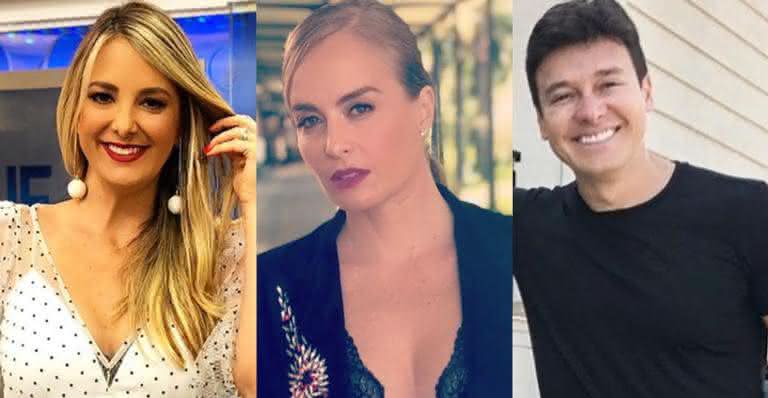 Ticiane Pinheiro, Angélica e Rodrigo Faro - Instagram