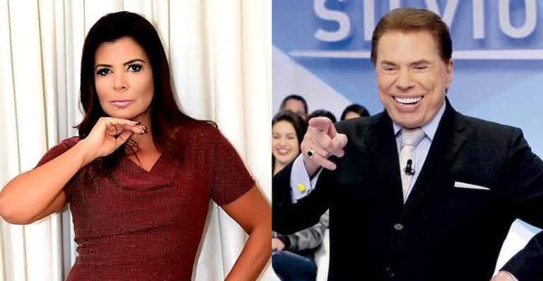 Mara Maravilha e Silvio Santos - Instagram/ SBT