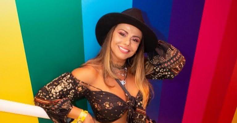 Viviane Araújo exibe corpo escultural na hora de malhar - Instagram