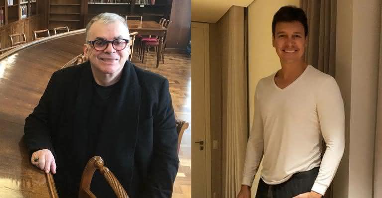 Rodrigo Faro receberá dicas de Walcyr Carrasco para interpretar Silvio Santos - Instagram 