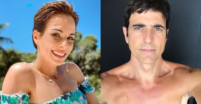 Gianecchini posa caracterizado ao lado de Ana Furtado  - Instagram