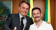 Diego Hypólito faz visita a Jair Bolsonaro - Twitter