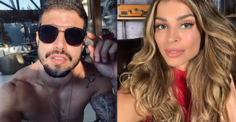 Caio Castro leva Grazi Massafera de Ferrari ao aeroporto e os dois são flagrados trocando beijos - Instagram