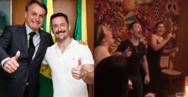 Diego Hypólito está se aproximando da família Bolsonaro - Instagram