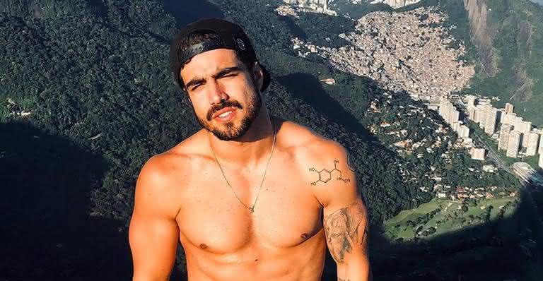 Caio Castro revela sentir falta de pular de paraquedas - Instagram