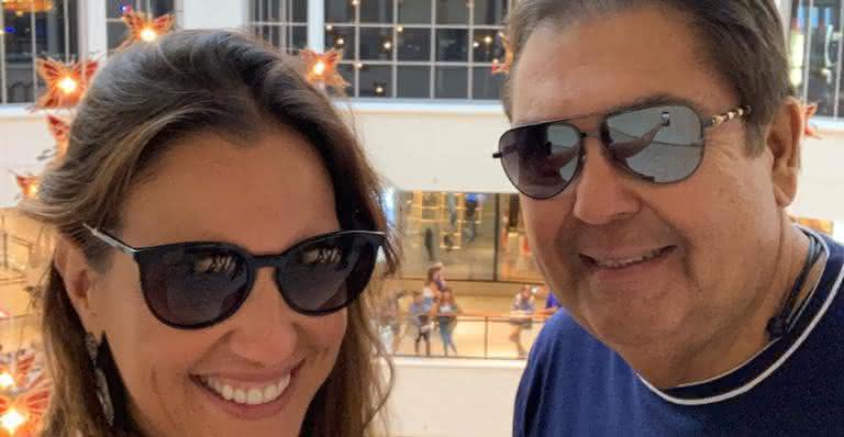 Luciana Cardoso e Fausto Silva - Instagram