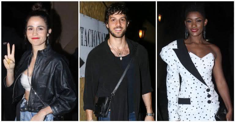 Nanda Costa, Chay Suede e Erika Januza foram alguns dos famosos presentes - AgNews