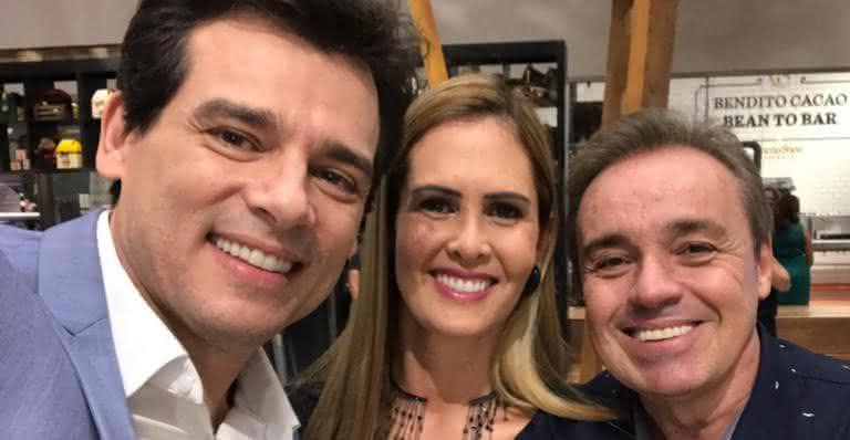 Celso Portiolli se emociona em velório de Gugu e passa mal - Instagram