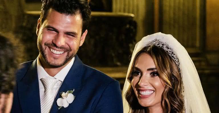 Marcelo Bimbim e Nicole Bahls completaram um ano de casamento - Instagram