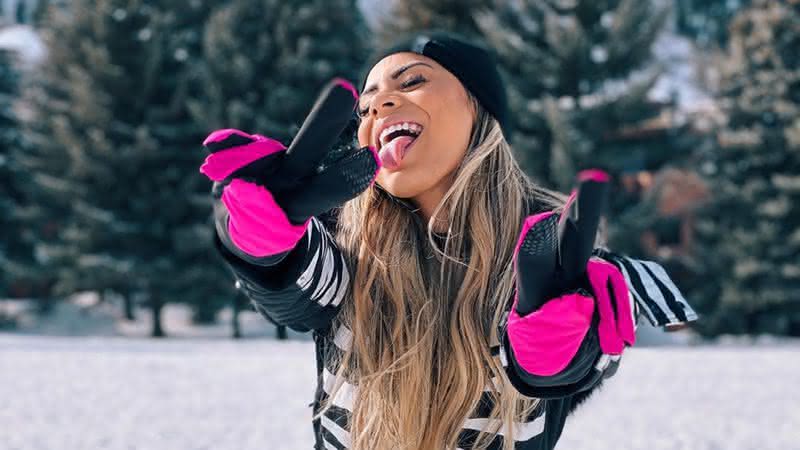 Lexa desembarca em Aspen e cure as férias com Anitta - Instagram