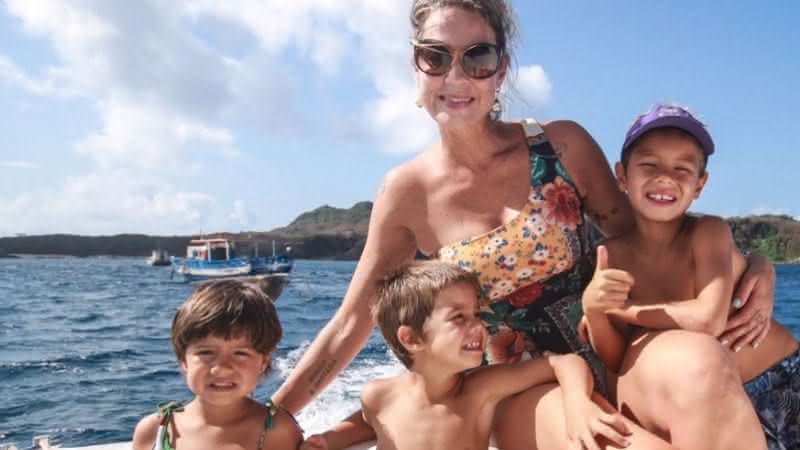 Luana Piovani briga por causa de brincadeira dos filhos - Instagram