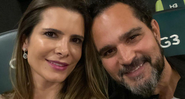 Luciano e Flávia são pais das gêmeas Isabella e Helena. - Instagram