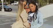 Ludmilla e Brunna Gonçalves aproveitam dia na praia - Instagram