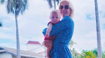 Luiza Possi comemora 7 meses de seu filho Lucca - Instagram