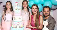 Filhas de Luciano Camargo, Isabella e Helena celebram 10 anos de vida em festa luxuosa - Manuela Scarpa/Brazil News