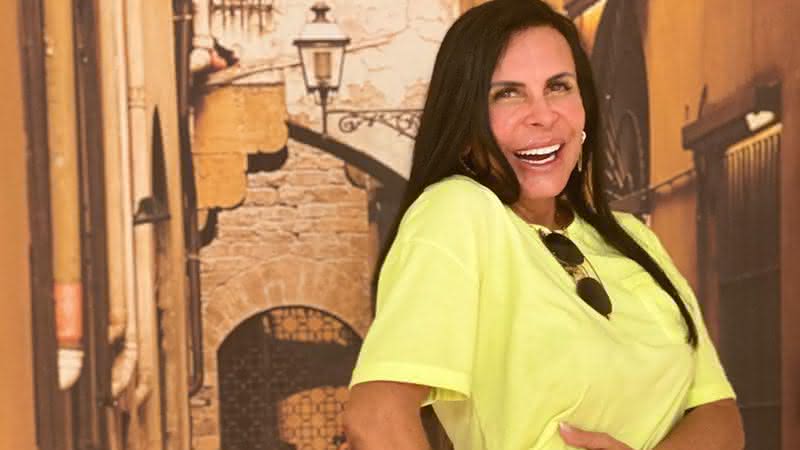 Gretchen ganha presente de pintor famoso - Instagram