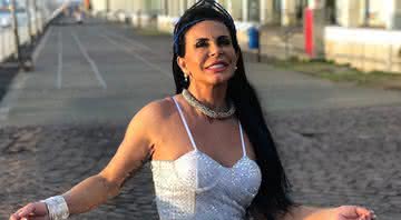 Gretchen ganha aliança de músico - Instagram