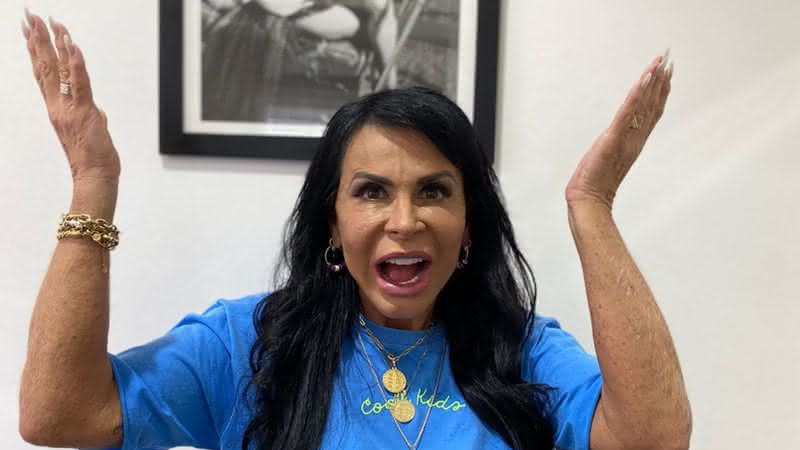 Rainha do rebolado! Gretchen aceita desafio de dança e arranca elogios de fãs: "Arrasou!" - Instagram